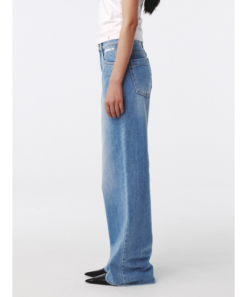 Kijun(キジュン)の「デイリーエッセンシャルジーンズ ブルー(デニムパンツ・レディース・その他・MEDIUM/LARGE/SMALL)」の2枚目の写真