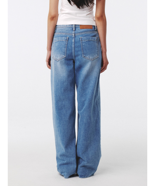 Kijun(キジュン)の「デイリーエッセンシャルジーンズ ブルー(デニムパンツ・レディース・その他・MEDIUM/LARGE/SMALL)」の3枚目の写真