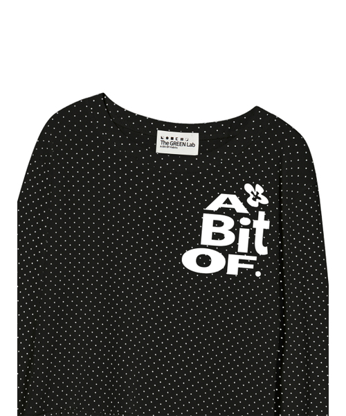 THE GREEN LAB（ザグリーンラボ）の「A BIT OF ドットフリルロングスリーブ [ブラック]（Tシャツ/カットソー・レディース・その他・FREE）」の13枚目の写真