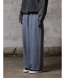 Verdnt（バーダント）の「Multi-cut Line Pigment Sweatpants [Heather Blue]（スウェットパンツ）」