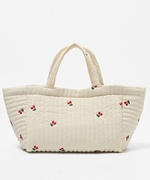 nico nico（ニコニコ）の「【 nico nico / ニコニコ 】軽量トートバッグ（リボン・くま・さくらんぼ柄）（トートバッグ）」