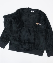 Tom＆Jerry（トムアンドジェリー）の「【15】〔TOM&JERRY/トムとジェリー〕ボアフリース ワンポイントスウェット&スウェットパンツ 2点セット セットアップ（ルームウェア/パジャマ）」