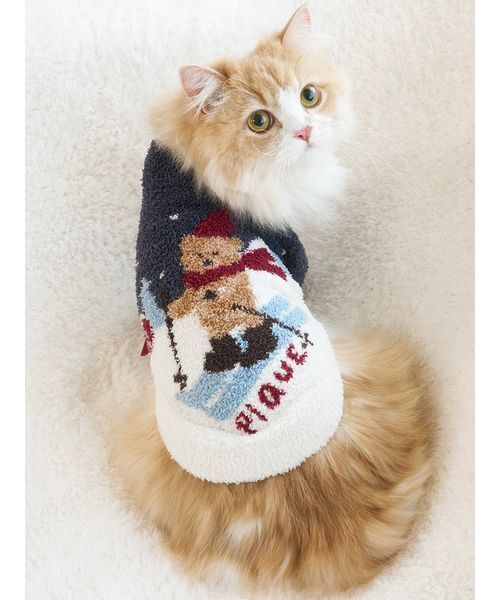 セール】【HOLIDAY】【CAT&DOG】スキーベアジャガードプルオーバー