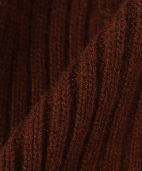 IENA（イエナ）の「babaco/ババコ Cashmere Knit Cap キャップ BA01-HO35（キャップ・レディース・ブラウン/ブラック・FREE）」の7枚目の写真