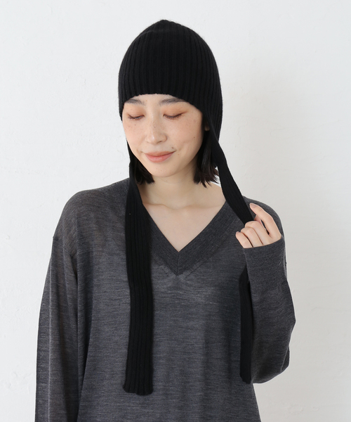 セール】babaco/ババコ Cashmere Knit Cap キャップ BA01-HO35