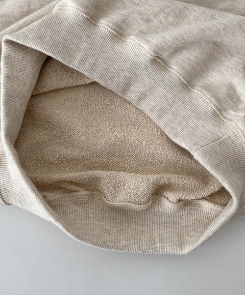 CANAL JEAN（キャナルジーン）の「HARING　キーネック刺繍トレーナー（スウェット・レディース・オートミール/ネイビー/サックスブルー・ONE SIZE）」の19枚目の写真