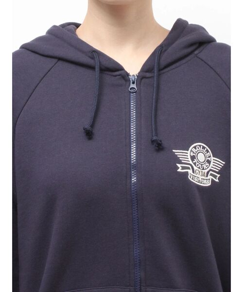 GYDA(ジェイダ)の「【WEB限定!!】BEVERLY HILLSスウェットBIGパーカー(パーカー・レディース・ピンク/ネイビー/グレー/ブラック・FREE)」の20枚目の写真