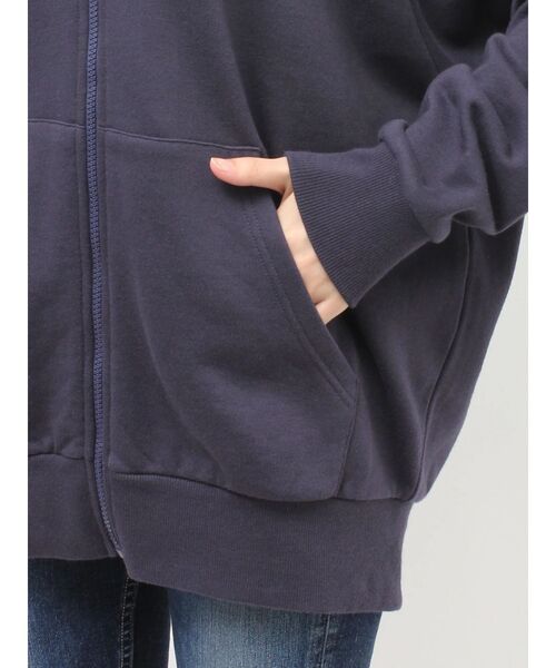 GYDA(ジェイダ)の「【WEB限定!!】BEVERLY HILLSスウェットBIGパーカー(パーカー・レディース・ピンク/ネイビー/グレー/ブラック・FREE)」の22枚目の写真