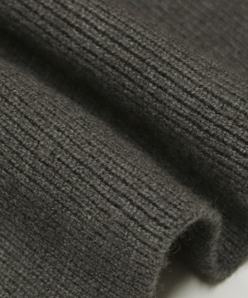 LAVEANGE（ラビアンジェ）の「【洗える】ウエストタックニットカーデ（カーディガン/ボレロ・レディース・ブラック/チャコールグレー/ピンク・F/3L/4L）」の14枚目の写真