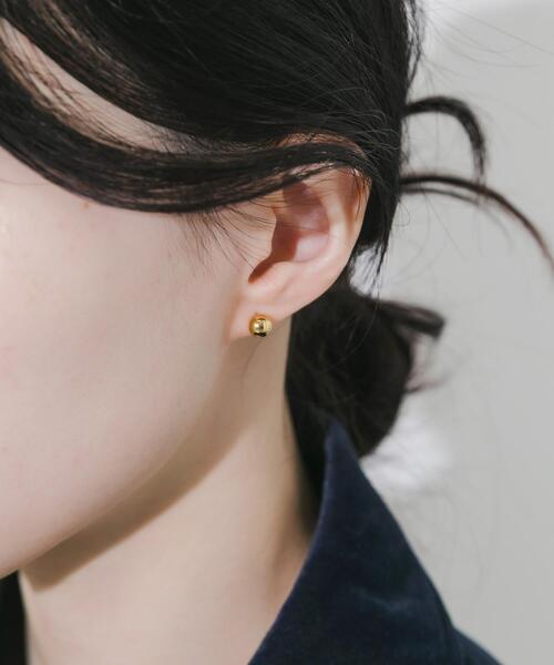 SMELLY（スメリー）の「ステンレスミニフープセットピアス（ピアス（両耳用）・レディース・シルバー系その他・-）」の5枚目の写真