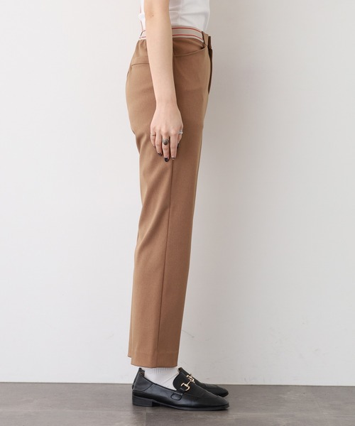 EGLANTINE(エグランティーヌ)の「EGLANTINE モックラッシュパンツ 日本製(その他パンツ・レディース・ブラック/キャメル/グレー・40)」の17枚目の写真
