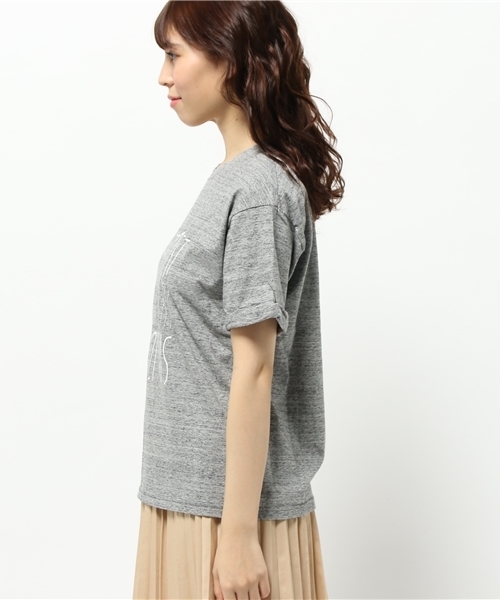 OUTLET（アウトレット）の「【Discoat Petit】USコットンプリントT（Tシャツ/カットソー・レディース・杢グレー・LARGE）」の3枚目の写真