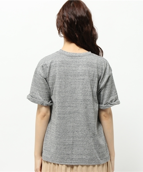 OUTLET（アウトレット）の「【Discoat Petit】USコットンプリントT（Tシャツ/カットソー・レディース・杢グレー・LARGE）」の4枚目の写真