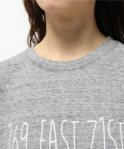 OUTLET（アウトレット）の「【Discoat Petit】USコットンプリントT（Tシャツ/カットソー・レディース・杢グレー・LARGE）」の5枚目の写真