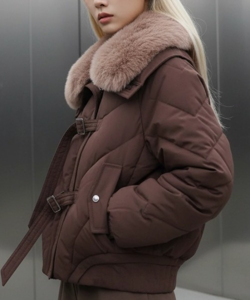 A'GEM/9 × .kom 『.KOMZ/ドットケーオーエムゼット』Volume Fur Collar