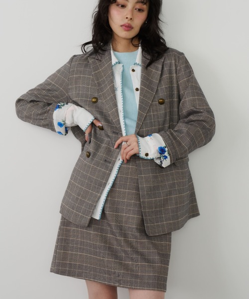 Unitage（ユニテージ）の「グレンチェックミニスカート（スカート・レディース・グレー/その他・FREE）」の21枚目の写真