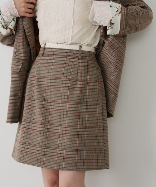 Unitage（ユニテージ）の「グレンチェックミニスカート（スカート・レディース・グレー/その他・FREE）」の16枚目の写真