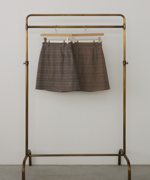 Unitage（ユニテージ）の「グレンチェックミニスカート（スカート・レディース・グレー/その他・FREE）」の6枚目の写真