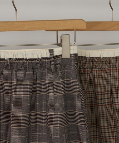 Unitage（ユニテージ）の「グレンチェックミニスカート（スカート・レディース・グレー/その他・FREE）」の5枚目の写真