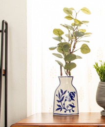 MILLION CARATS（ミリオンカラッツ）の「《SAMAROAND》青の都・サマルカンドを思わせる深いブルーが印象的な磁器製フラワーベース（フラワーベース）」