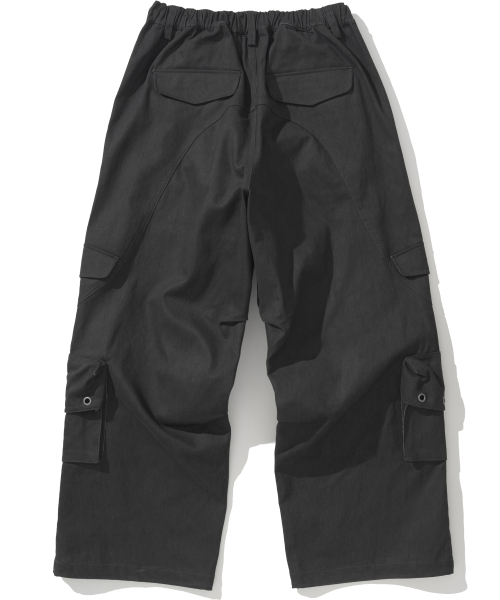 NOT4NERD(ノットフォーナード)の「Twill Cotton Incision Cargo Pants - Charcoal(その他パンツ・レディース・その他・MEDIUM/LARGE/X-LARGE)」の3枚目の写真