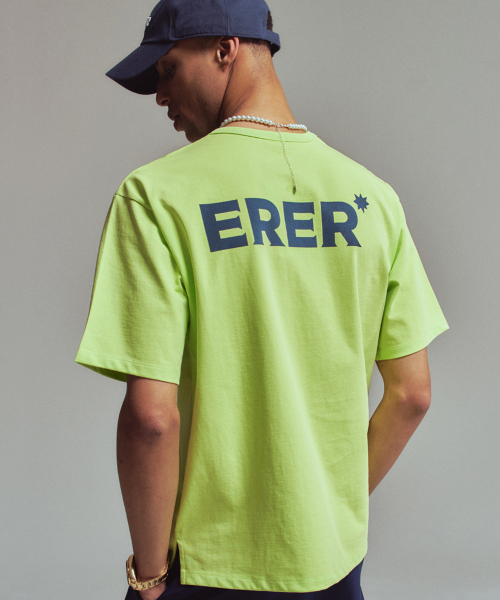 [UN] Basic logo t-shirt Yellow