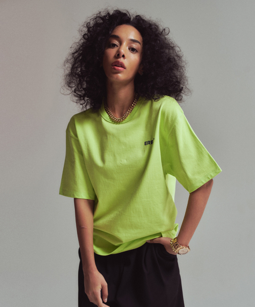 [UN] Basic logo t-shirt Yellow