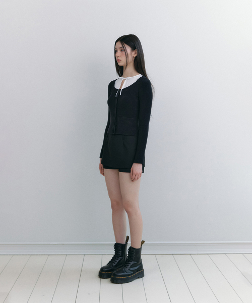 NOT YOUR ROSE（ノットユアローズ）の「ケイトトップス（ブラック）（カーディガン/ボレロ・レディース・その他・SMALL/MEDIUM）」の3枚目の写真