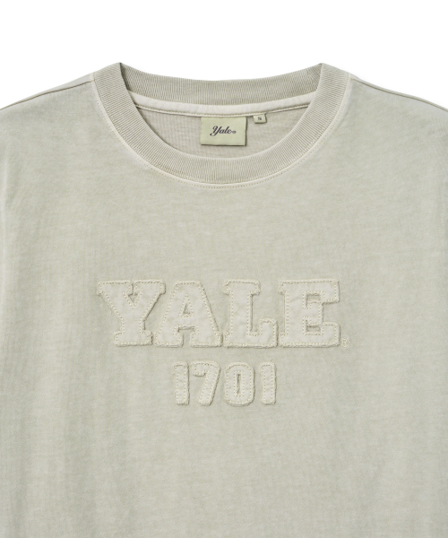 YALE（イェール）の「ウィメンズピグメントアプリケTシャツ_アイボリー（Tシャツ/カットソー・レディース・その他・SMALL/MEDIUM/LARGE）」の4枚目の写真