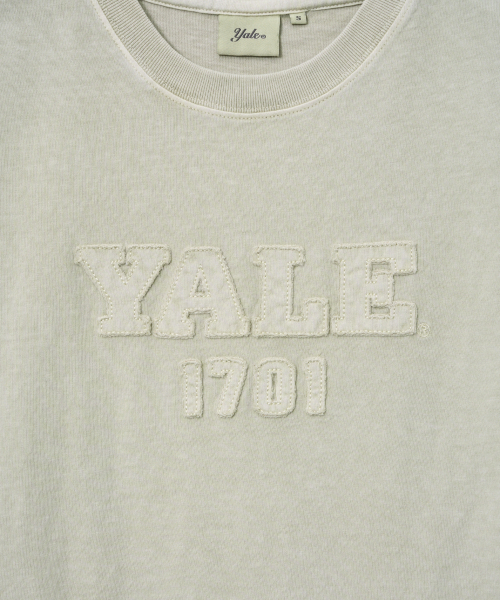 YALE（イェール）の「ウィメンズピグメントアプリケTシャツ_アイボリー（Tシャツ/カットソー・レディース・その他・SMALL/MEDIUM/LARGE）」の6枚目の写真