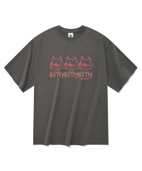 RADINEO(ラディネオ)の「キティス半袖Tシャツグレー(Tシャツ/カットソー・メンズ・その他・SMALL/MEDIUM/LARGE/X-LARGE)」の1枚目の写真