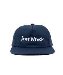 THE SCOT WRECK（ザ スコットレック）の「Scot Wreck 5-Panel Hat (NAVY)（キャップ）」