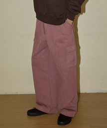 CAMEL WORK（キャメルワーク）の「NO.353 ストラクチャーカーゴパンツ（ピンク）（その他パンツ）」