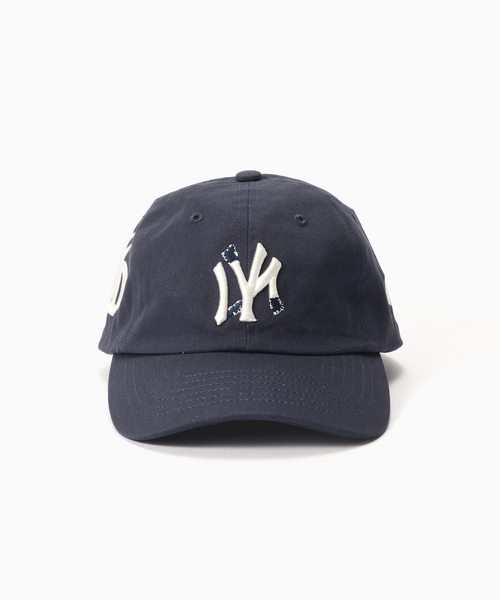 Jieda（ジエダ）の「JIEDA / ジエダ NY CAP（キャップ・メンズ・ホワイト/ネイビー・FREE）」の3枚目の写真