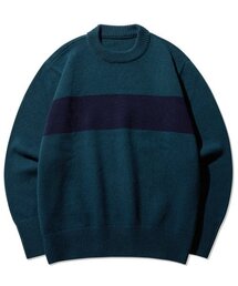 NAMERCLOTHING（ネイマークローディング）の「FISHERMAN WOOL SWEATER GREEN（ニット/セーター）」