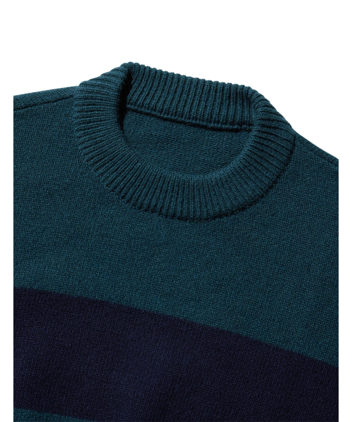 NAMERCLOTHING（ネイマークローディング）の「FISHERMAN WOOL SWEATER GREEN（ニット/セーター・レディース・その他・X-LARGE/LARGE）」の4枚目の写真