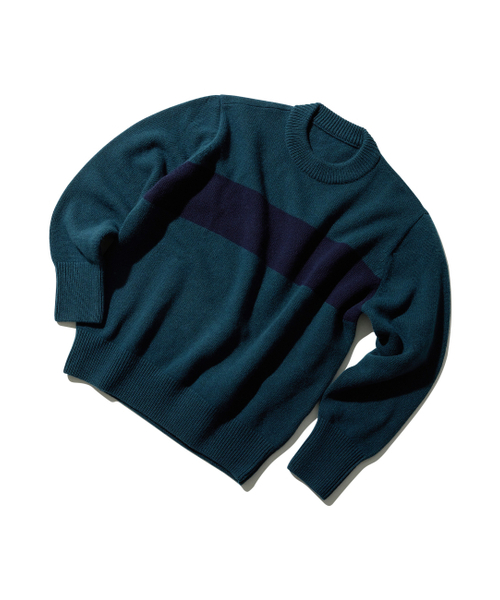 NAMERCLOTHING（ネイマークローディング）の「FISHERMAN WOOL SWEATER GREEN（ニット/セーター・レディース・その他・X-LARGE/LARGE）」の9枚目の写真