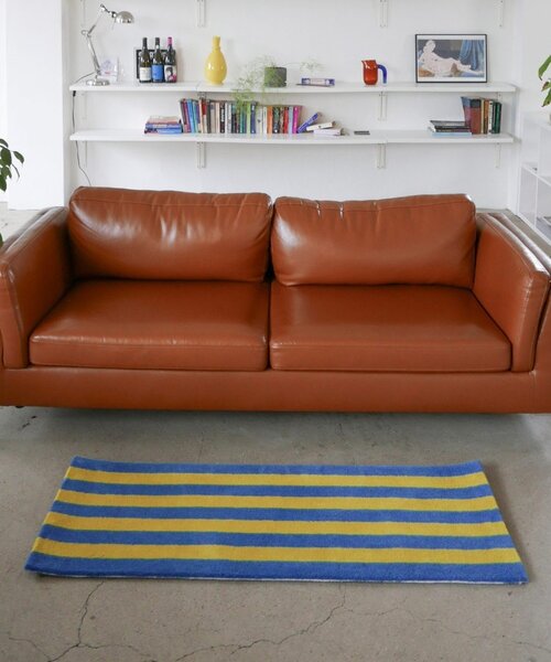 daydreamer】ストライプ ハンドタフトラグ/マット（ラグ/マット