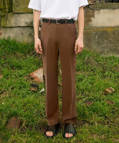 LINE SLACKS BROWN