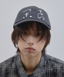 LAD EDITION（ラッドエディション）の「Hanryang Typo Ball Cap_Dark Navy（キャップ）」