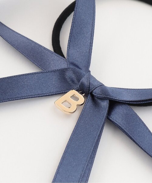 by LOVEiT（バイラビット）の「【卒服】リボンポニー（ヘアゴム・キッズ・ネイビー/ミント/アイボリー・F）」の5枚目の写真