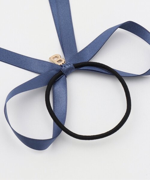 by LOVEiT（バイラビット）の「【卒服】リボンポニー（ヘアゴム・キッズ・ネイビー/ミント/アイボリー・F）」の6枚目の写真