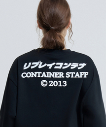replaycontainer（リプレイコンテナ）の「staff long sleeve (black)（Tシャツ/カットソー）」