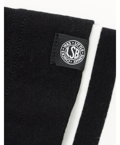 Little sunny bite(リトルサニーバイト)の「★Little sunny bite★stranger things x little sunny bite graphic fake layered long tee(Tシャツ/カットソー・レディース・ピンク/ホワイト/ブラック・MEDIUM/SMALL)」の22枚目の写真