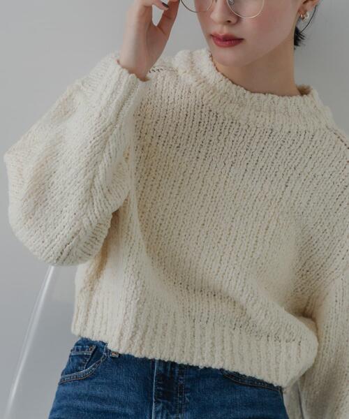 【NEW】アーバンリサーチ（URBAN RESEARCH）/バルキーブークレニット セール】バルキーブークレニット（ニット/セーター）｜URBAN RESEARCH