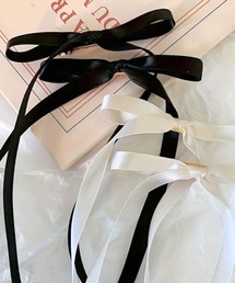 mul.（ムル）の「リボンヘアピン2点セット（バレッタ/ヘアクリップ）」