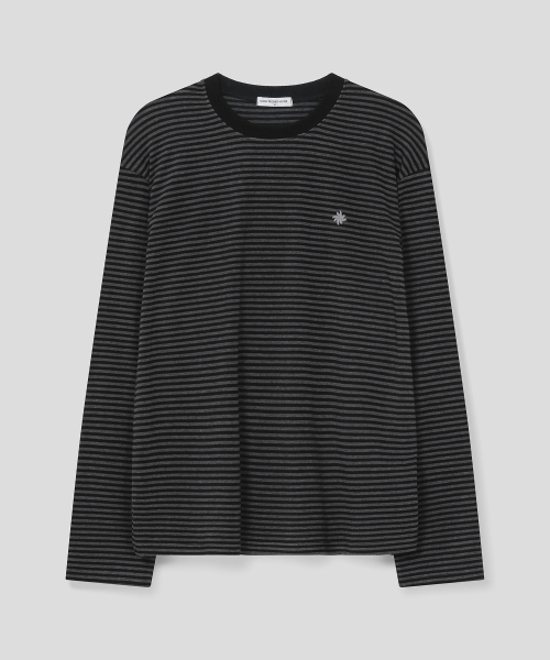 SLOW RECORD HOUSE(スローレコードハウス)の「ストライプロングスリーブ_ブラック(Tシャツ/カットソー・レディース・その他・MEDIUM/LARGE)」の20枚目の写真