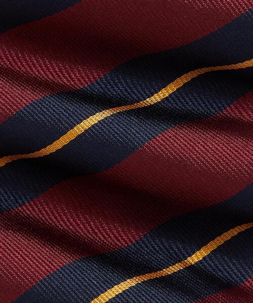 POLO RALPH LAUREN(ポロ ラルフ ローレン)の「ヴィンテージインスパイアード ストライプド シルク ネクタイ(ネクタイ・メンズ・レッド・ONE)」の3枚目の写真