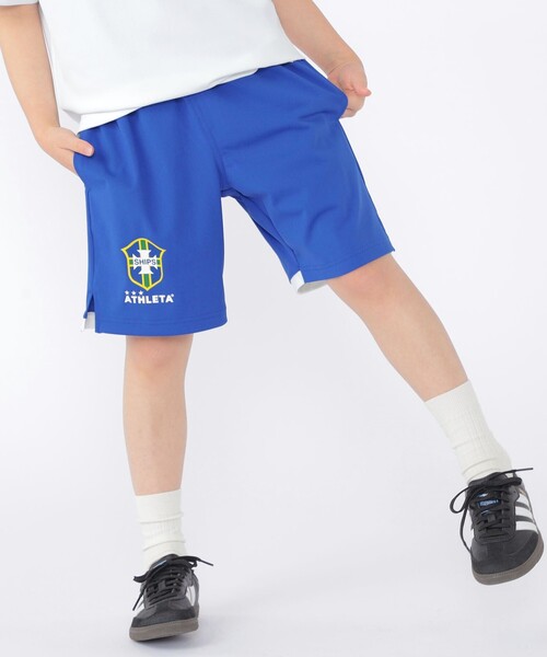 ATHLETA（アスレタ）の「【SHIPS KIDS別注】ATHLETA:〈UVカット〉100～125cm /メッシュ ショーツ（その他パンツ・キッズ・ブルー/ネイビー・SMALL/MEDIUM）」の4枚目の写真