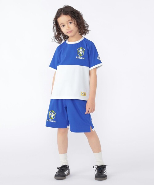 ATHLETA（アスレタ）の「【SHIPS KIDS別注】ATHLETA:〈UVカット〉100～125cm /メッシュ ショーツ（その他パンツ・キッズ・ブルー/ネイビー・SMALL/MEDIUM）」の6枚目の写真